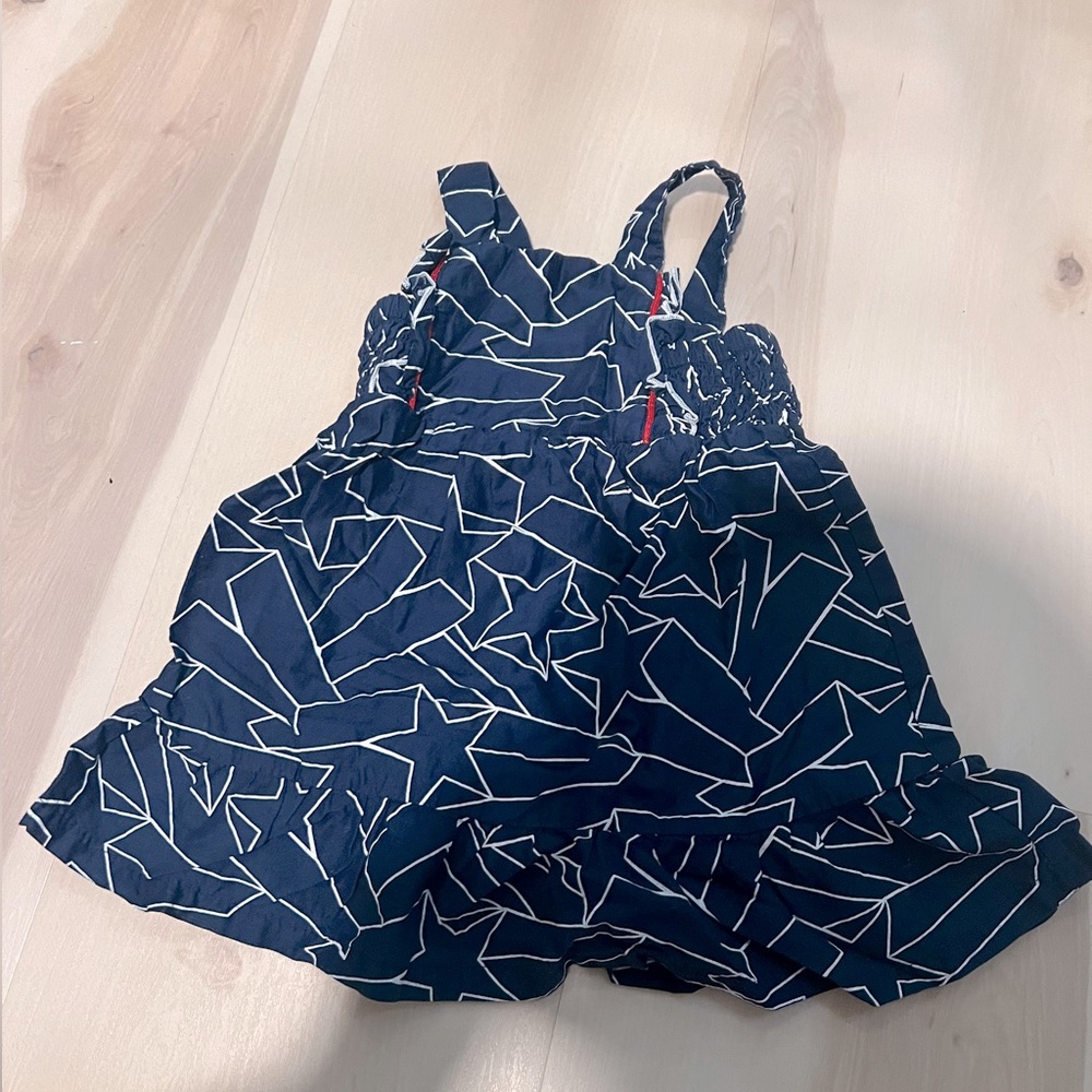 Cat & Jack Navy Stars dress, 12 months
